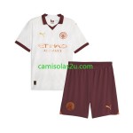 Camisolas de futebol Manchester City Criança Equipamento Alternativa 2023/24 Manga Curta